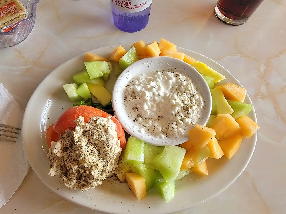 Stuffed Tomato with Tuna Salad